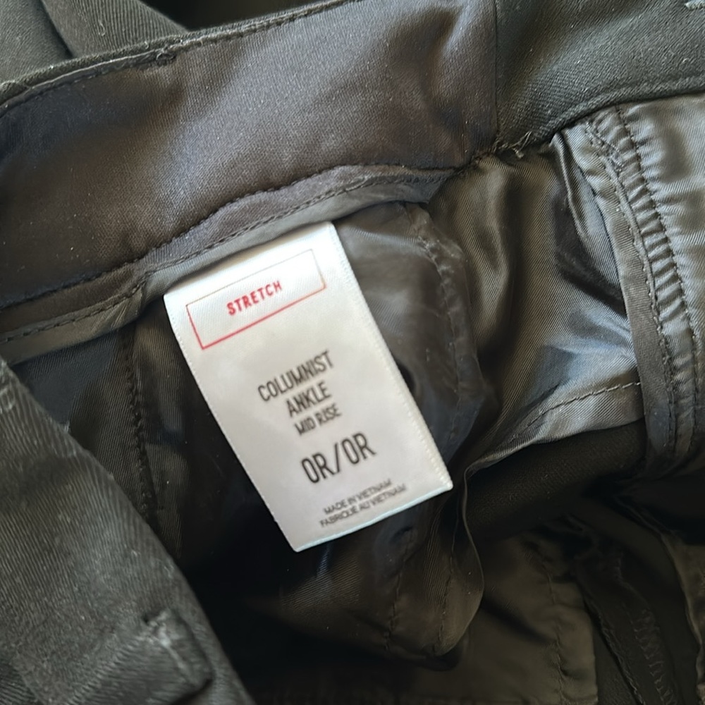 Express Columnist Mid Rise Ankle Pant - Picture 5 of 5